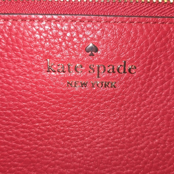 NWT Kate Spade Red Wristlet